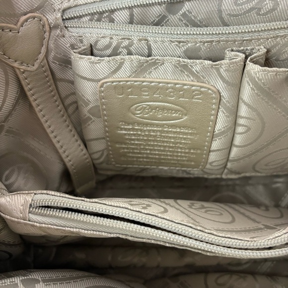 Brighton Brown Pebbled Leather Handbag Purse - Picture 4 of 10